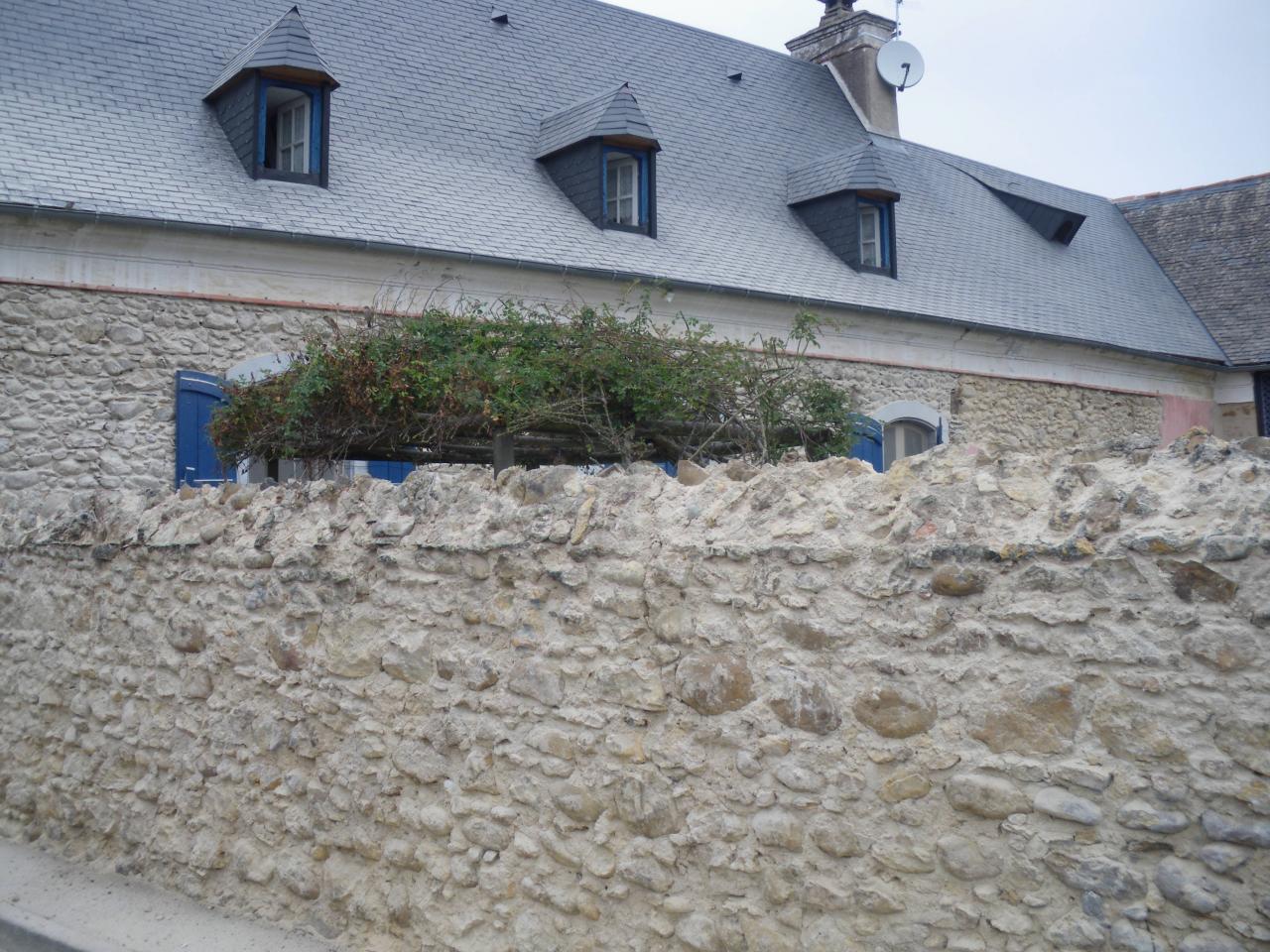 mur de clôture