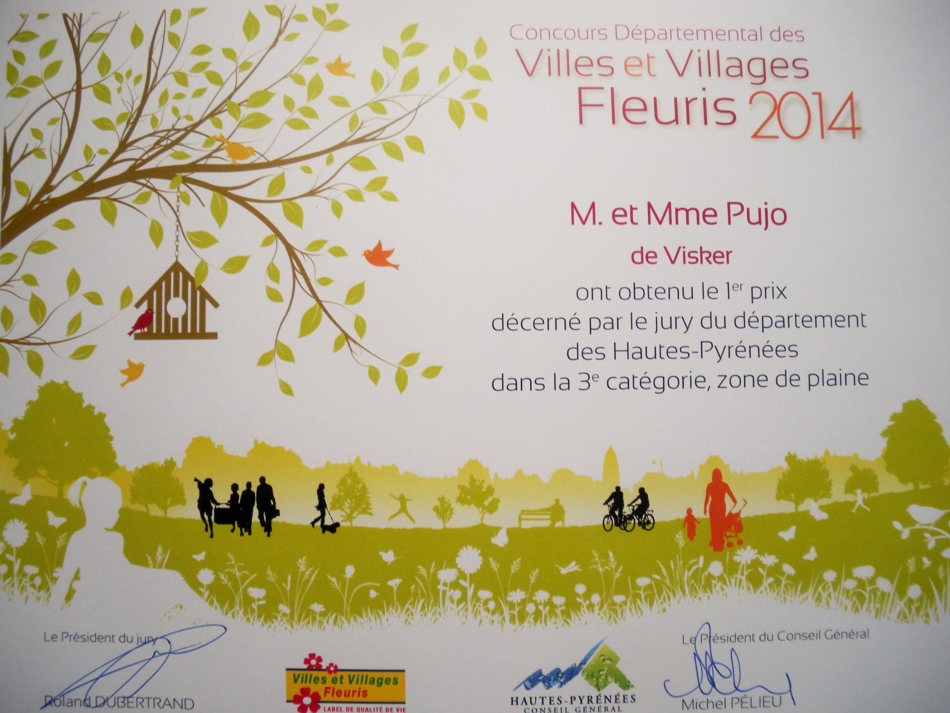 1er prix maisons fleuries